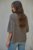Mocha Boxy Sweater