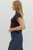 Chocolate Mock Top