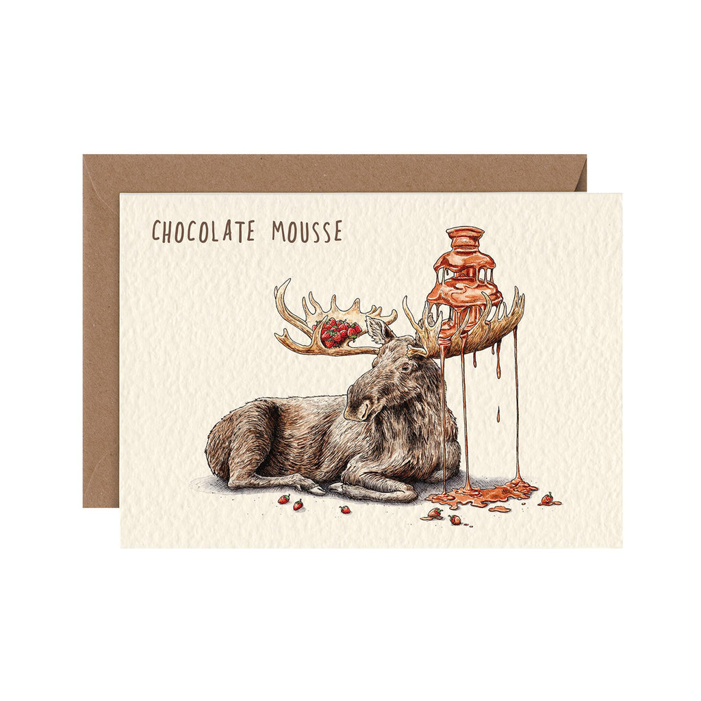 Chocolate Mousse Card