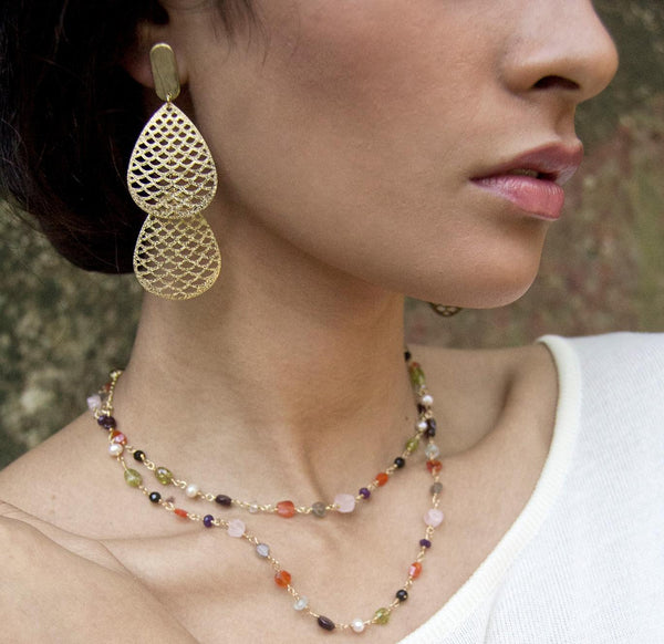 Arabapo Earring 18K