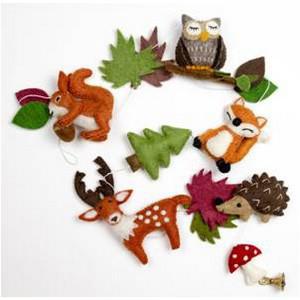 Felt Forest Garland