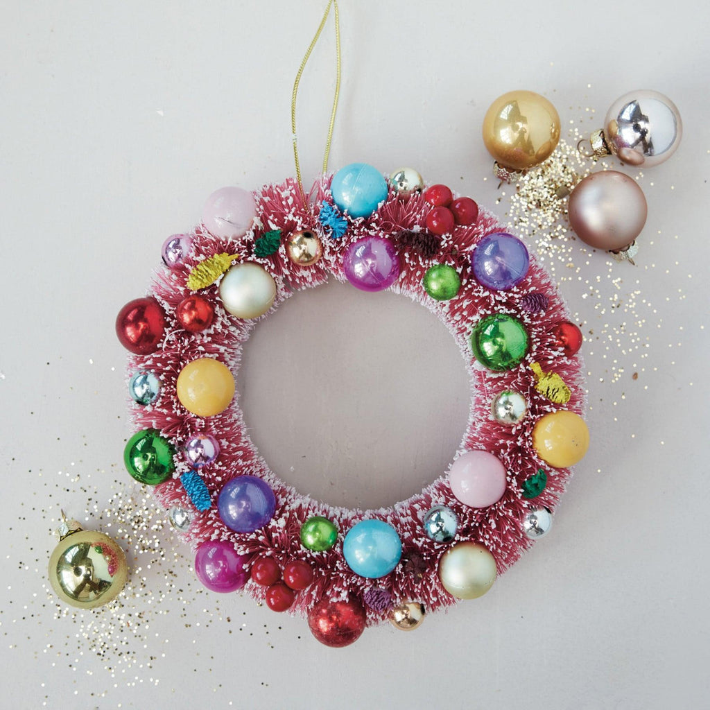 Pink Sisal Wreath