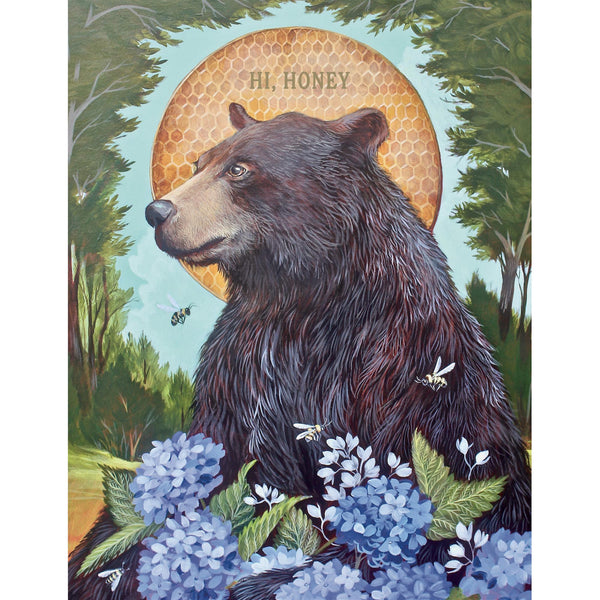 Hi Honey Bear Card