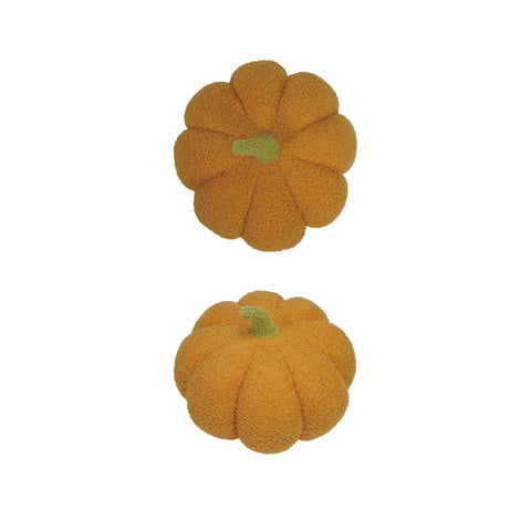 Boucle Pumpkin Pillow