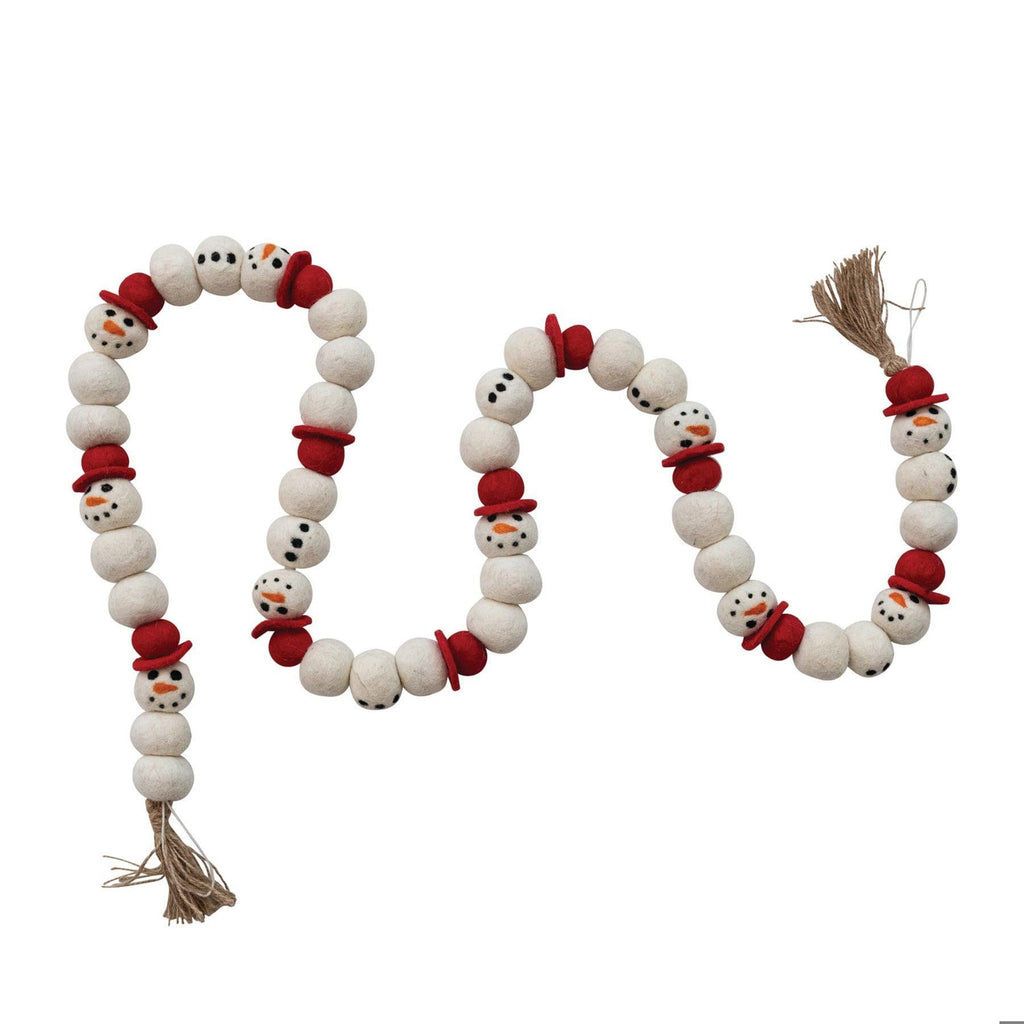 Snowman Garland