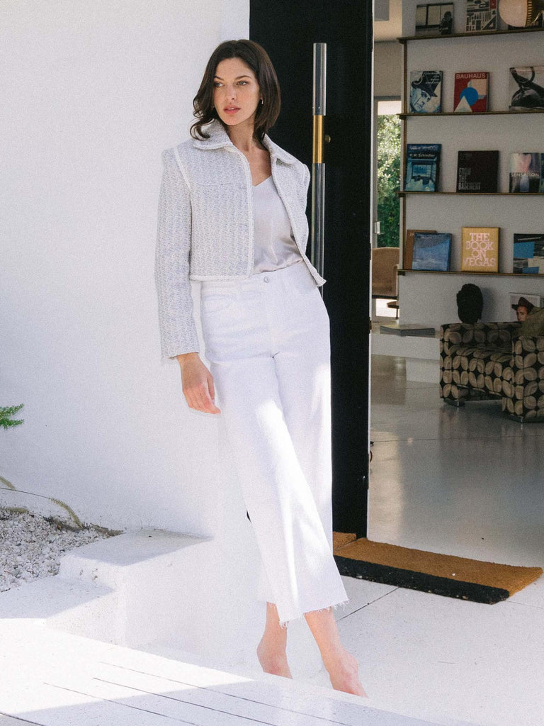 Olivia Optic White Jeans