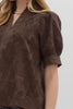 Mousse Embroidered Blouse