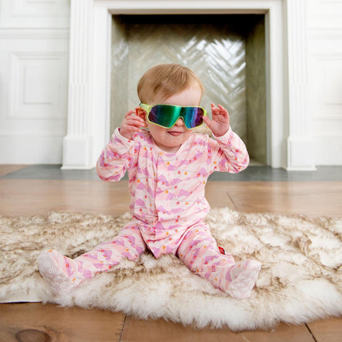 Pink Apres Chic Modal Magnetic Footie