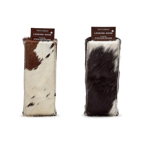 Cowhide Leather Weighted Eyeglass Holder