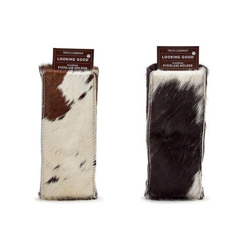 Cowhide Leather Weighted Eyeglass Holder