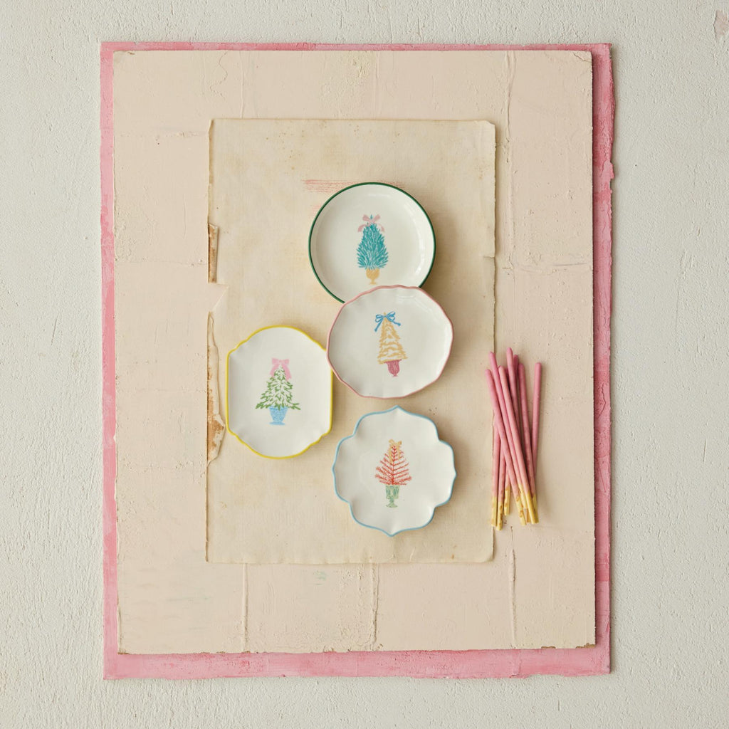 Fir Motif Dish