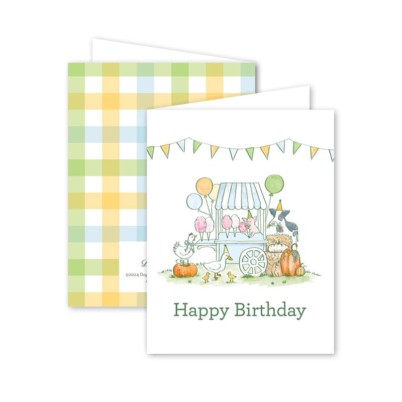Fair Birthday Card
