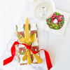 Holiday Wreath Guest Napkin