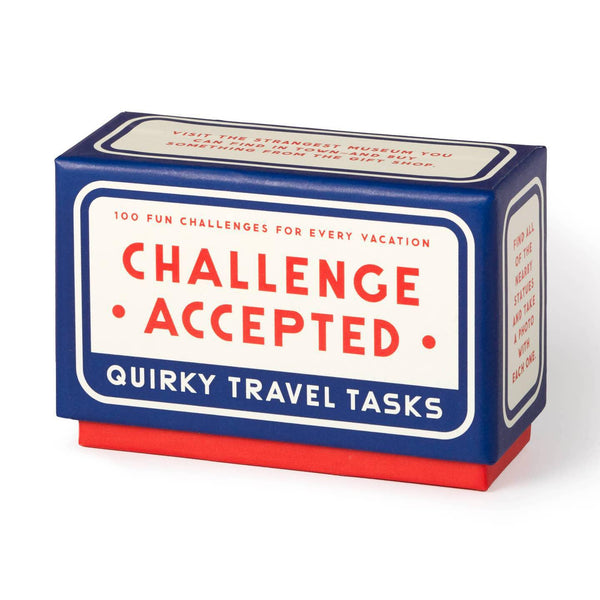 Brass Monkey Challenge Accepted Travel Tasks Card Deck