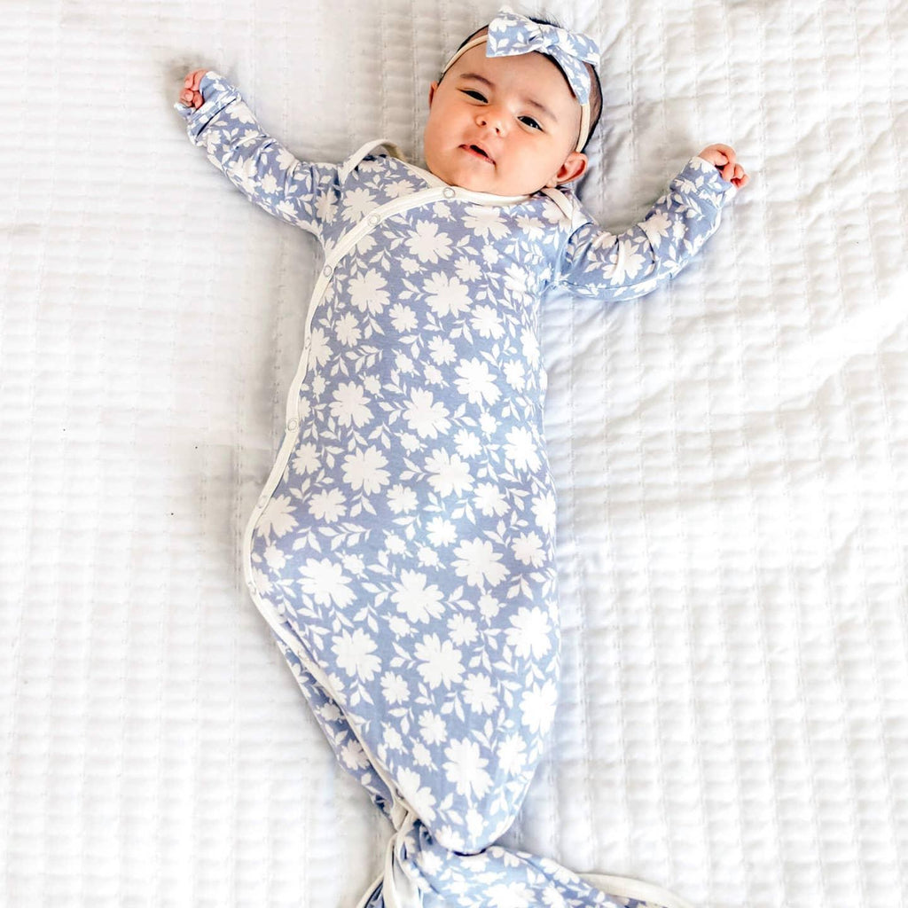 Lacie Newborn Knotted Gown