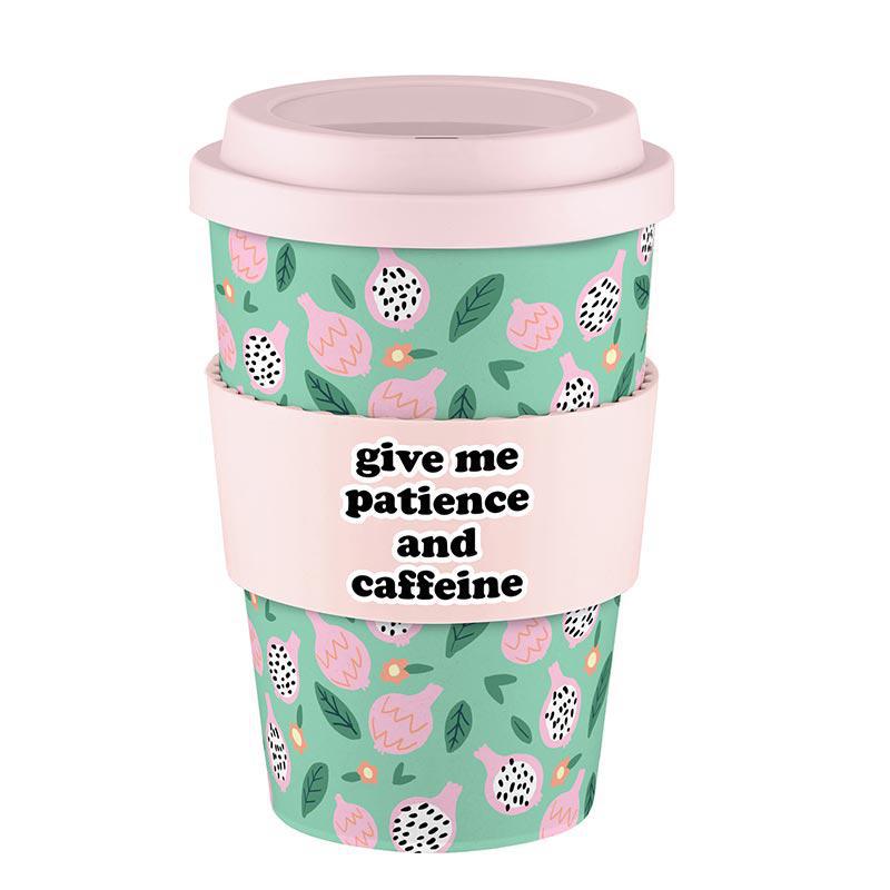 Patience & Caffeine Bamboo Mug