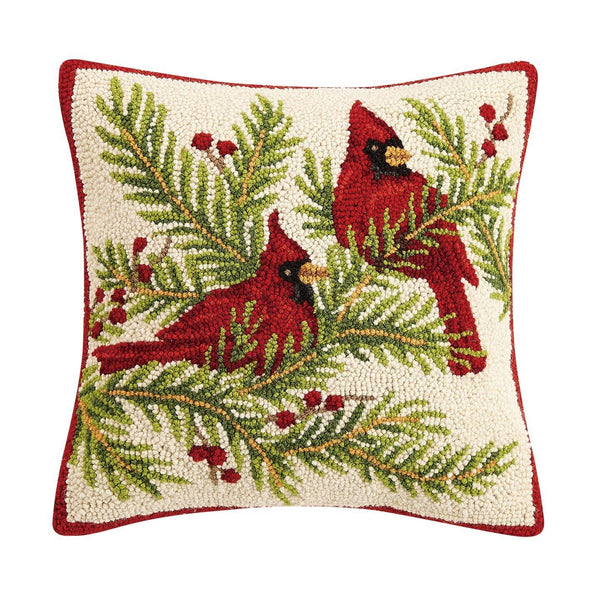 Cardinal Hook Pillow