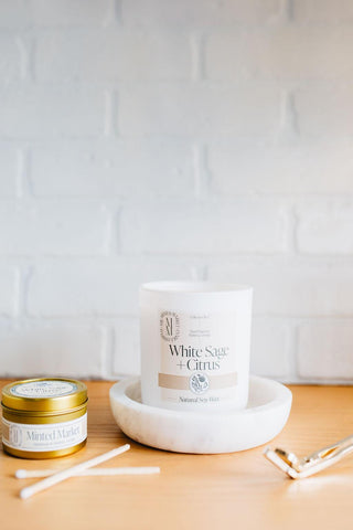 White Sage + Citrus Candle