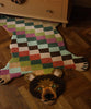 Archie Check Bear Rug