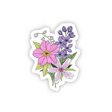Primrose Lilac Creeping Phlox Lily Sticker