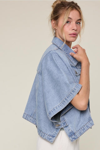 Jen Poncho Jacket