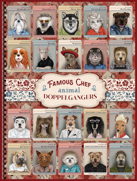 Celebrity Chef Doppelgänger Puzzle