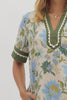 Caftan Crop Moss Dress