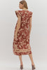 Clay Caftan Midi Dress