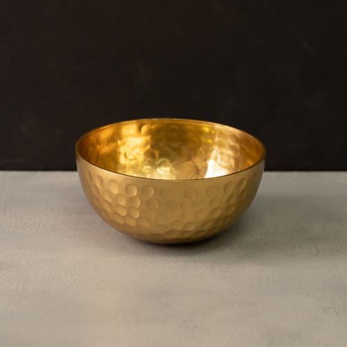 Gold Hammered Bowl