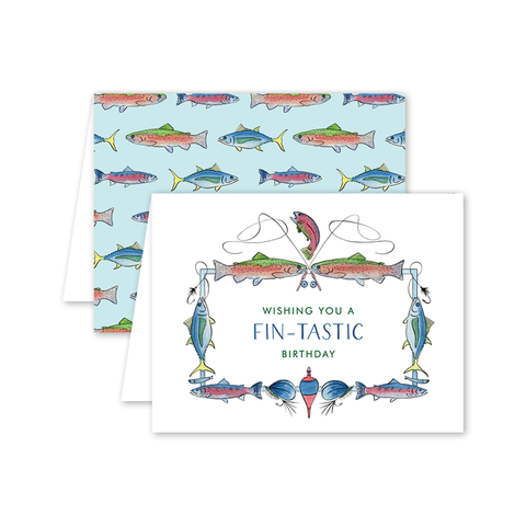 Trout Birthday Card