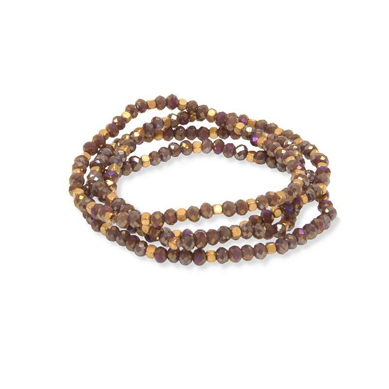 4 Row Bead Bracelet