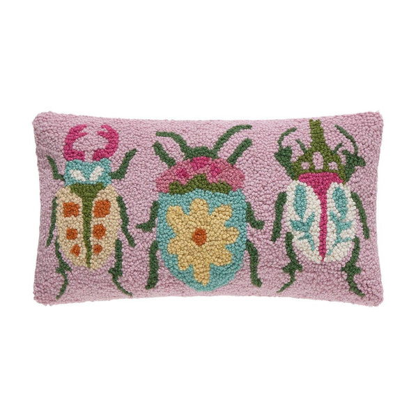 Folk Beetles Pillow