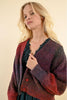 Tie-Dye Knit Cardigan