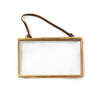 Brass Glass Hang Frame
