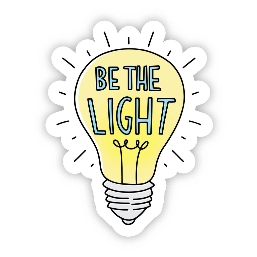 Be The Light Bulb Sticker