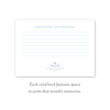 Woodland Blue Milestone Cards