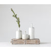 Stoneware Greige Vase