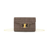 Straw Toggle Crossbody