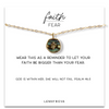Faith Over Fear Necklace