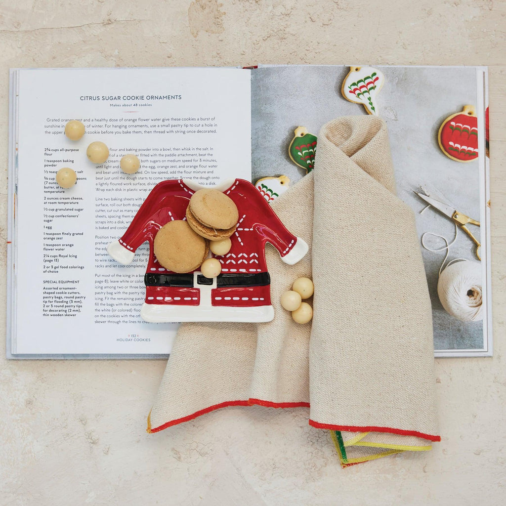 Santa Coat Dish