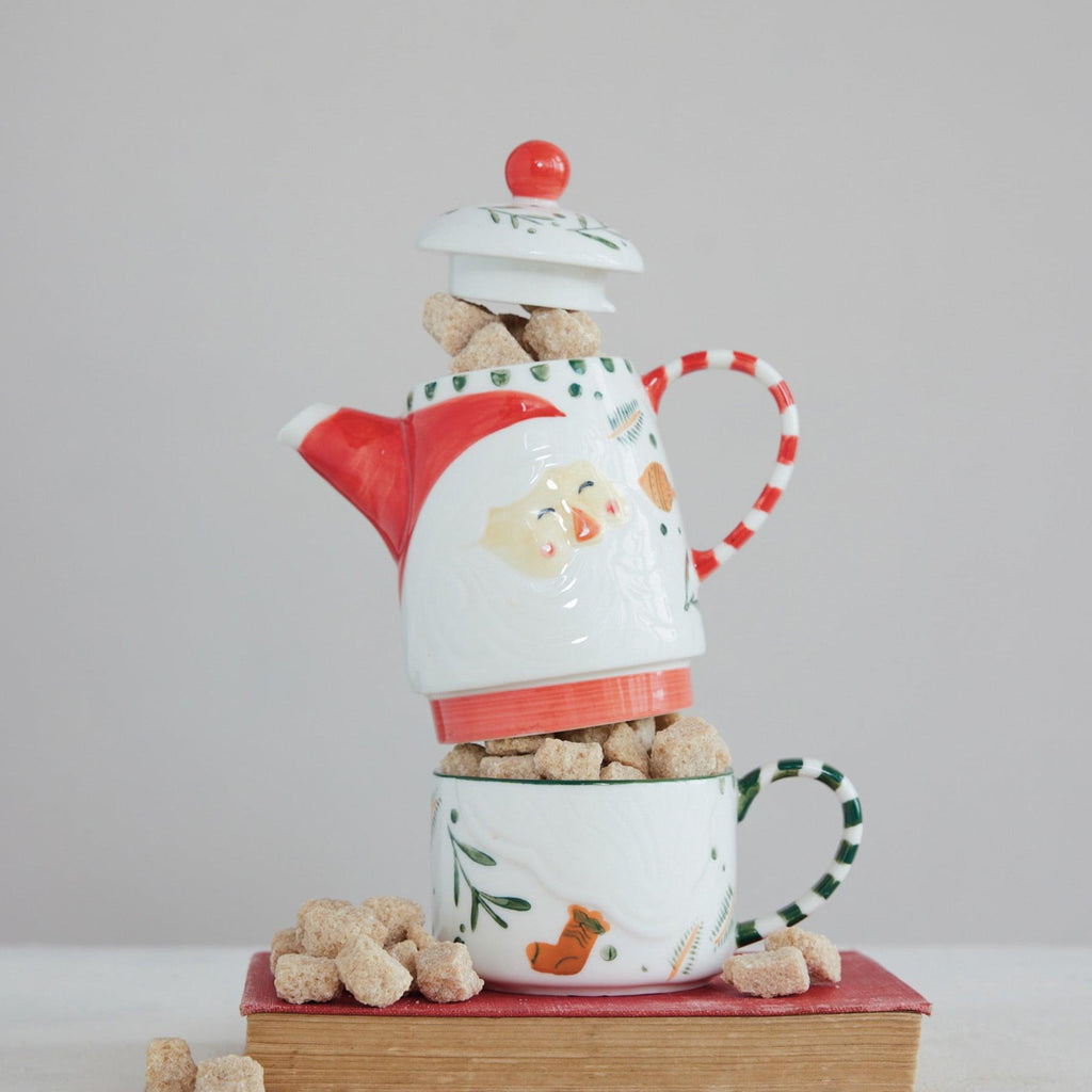Santa Tea Set
