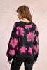 Pink Daisy Sweater