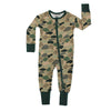 Classic Camo Bamboo Footie Romper