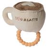 Sweet Soothie Latte Teether Rattle