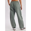 Olive Barrel Denim Pant