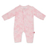 Pink Doeskin Modal Magnetic Coverall