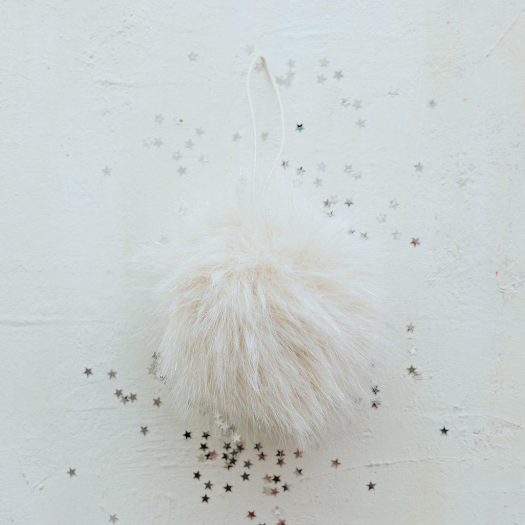 Fur Pom Ornament
