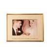 Horizontal Brass Photo Frame
