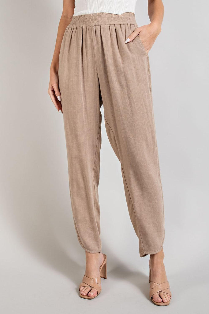 Linen Smock Natural Pant