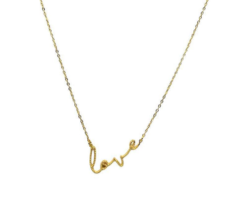 Love Necklace 18K